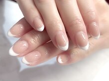 アーモネイル 札幌(Amo Nail)/フレンチ＋ナチュラルベース