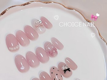 チョイスネイル 北堀江店(CHOICE NAIL)の写真/【四ツ橋駅】SNSで話題の定額制トレンドショートネイル専門店◎シーズンごとに増える最旬デザインをご用意!