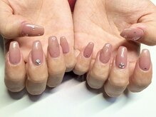 （ジェルネイル・スカルプ・ワンカラー・マグネット・フレンチ）