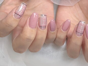 ティアリー(Tiary)/チェックネイル