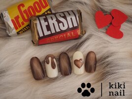 バレンタインネイル/ハート