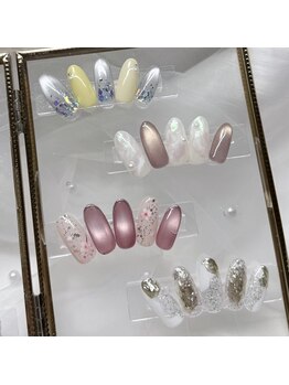 ココルネイル(Coco’l nail)/4月マンスリーdesign◆¥7.800