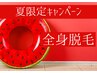 【8月まで夏の大特価！SALE】全身光脱毛（顔・VIO含む）次回通常より30%オフ