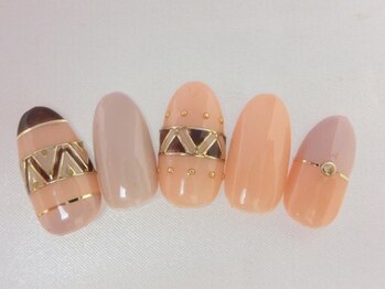 ネイルサロン ロゼオ(Nail salon Roseo)/■渋谷>8990円/上品ネイティブ