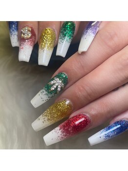 クロスネイル 渋谷店(CROSS nail)/ラメグラデーションネイル