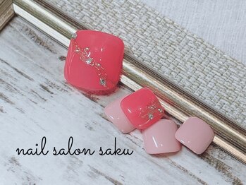 サク(saku)/フット定額ネイル