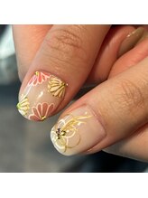 ナンバーテン(ct.No.10)/nail design by Fuzuki.