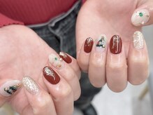 ビーエスネイル 金山店(bs-nail)/クリスマスネイル《定価¥8000》
