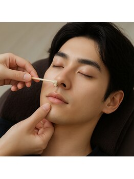 メンズ眉毛サロンラボ 横浜西口店/あなたの鼻毛、出ている可能性大