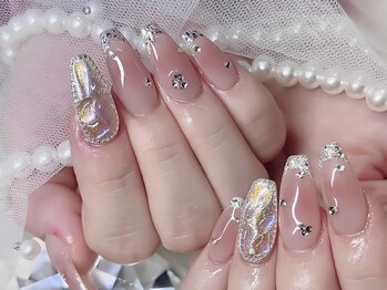 ネイルサロン メルナチュール 天神大名(Mere Nature)の写真/【持ち込みアートコース◎150分】時間内ならアート無制限♪理想のネイルを実現◎自分好みの指先に◎