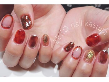 ヘアーゼロネイル(HAIR ZERO nail)/秋ニュアンス