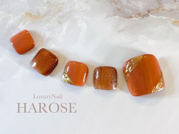 ラグジュアリーネイル ハローズ(HAROSE)/フットジェルアートコース