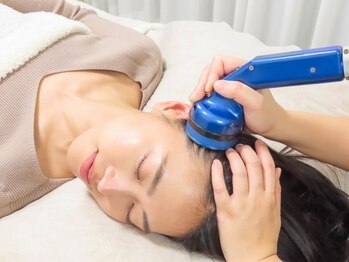 アイビー 恵比寿(ivy)の写真/【業界初！冷却マシン×極上ハンド】唯一無二の頭筋膜エステ☆深いコリを集中ほぐし◎疲労回復駆け込み寺