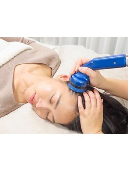 ヘッドスパで癒されたい