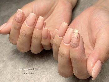 レアム(re-am)/定額ネイル/ニュアンスネイル