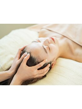 ヘッドスパで癒されたい