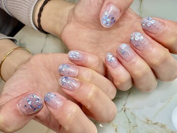 ラメグラデーション☆