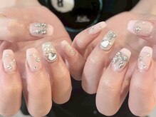 シオネイルサロン 下北沢2号店(sio.nailsalon)/パーツ込おまかせコース(90min)