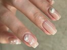 大阪/中津》パールネイル