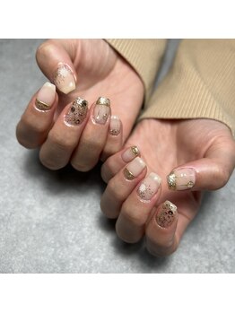 ママの秘密基地/オーナメントネイル☆