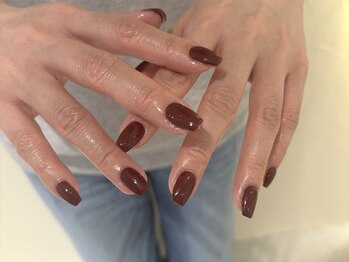 サンジュウヨン(34)/ボルドーネイル パラジェル