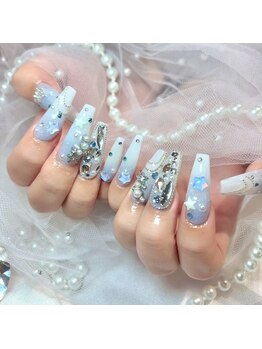 ミオ(mio)/ブルーゴテゴテネイル
