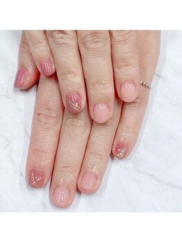ネイルズ アヴァンティ(Nails Avanti)/ジェル定額シンプルアート4本