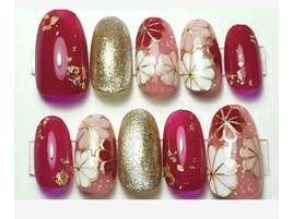 お正月ネイル平日限定8本アート