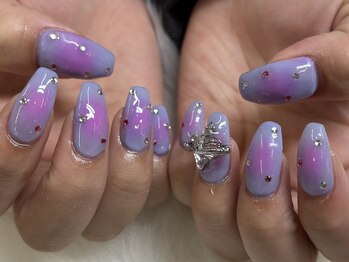 ベーシック ネイルウィザードアカデミー 本厚木店(Basic×NailWizardAcademy)/チークネイル