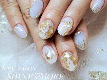 シャインモア(Shine More)の写真/160種以上の豊富なデザインと300色以上のカラーをご用意♪好みのデザインをお選びください。初めての方も◎