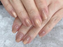 シエルブルー Ciel-bleuの雰囲気（ハンドケア付きのジェルコート。シンプルネイルはケアが大事！）