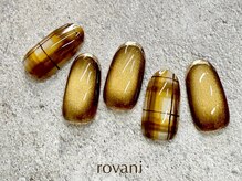 ロヴァニ(rovani)/秋冬こっくりチェックネイル