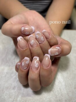 ポノネイル(Pono Nail)の写真/最新トレンドを取り入れた繊細なアートが豊富。周りと差がつくワンランク上の指先に