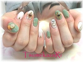 モスグリーン★メタルアート