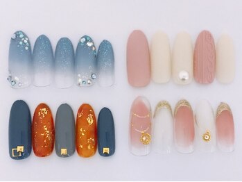 ネイルサロンアンドジュエリー アリュール(ALLURE)/11月定額デザインB（¥5832）