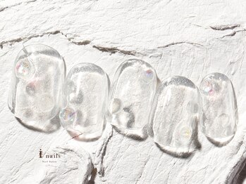 ジェミーネイル エビス(Jemiy nail ebisu)/ぷっくりオーロラクリア6980yen