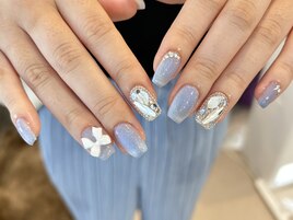 【夏】マグネットネイル