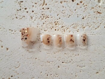 ネイルサロンキティ(nail salon Kitty)/FOOTニュアンス ¥8980