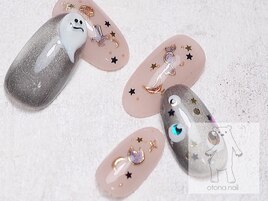 ハロウィンネイル