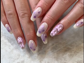 リッシュ(RICHE)/パープルチークネイル