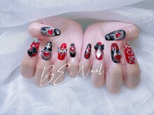 ビーネイル 新松戸(BE NAIL)/アート＋パッツやり放題