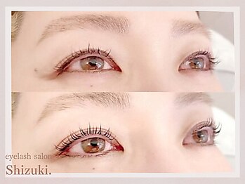 アイラッシュサロン シズキ(Shizuki.)/24時間上向きパリジェンヌ