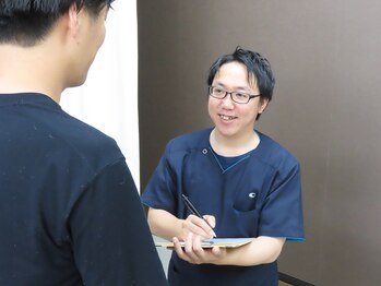 ピース整骨院(Peace整骨院)/来院→カウンセリング→症状説明