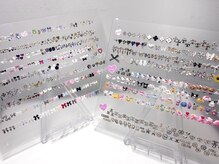 ネイルパーツも多数ご用意ございます◎