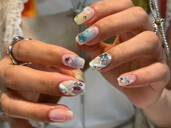シェリーラメール 渋谷(cherielamer)/ストーンネイル