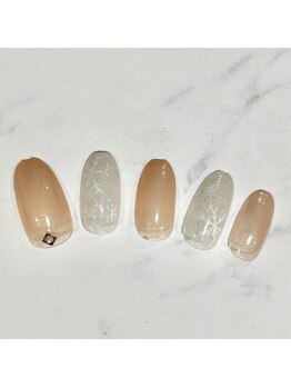 ビューティーアンドスパ セレクトプラス(Beauty & Spa treatment Select +)/雪の結晶ネイル