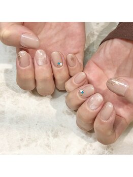 #105 シンプルマーブル ¥6050