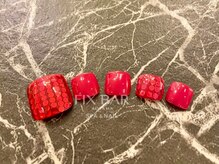 フィックスバー(FIX BAR)/赤フットネイル