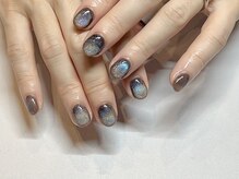 ゴッダスネイル(GODDESS NAIL)/重ねマグネットネイル