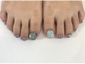 トランジットネイル(TRANSIT NAIL)/FOOTカジュアルartコース¥8,900